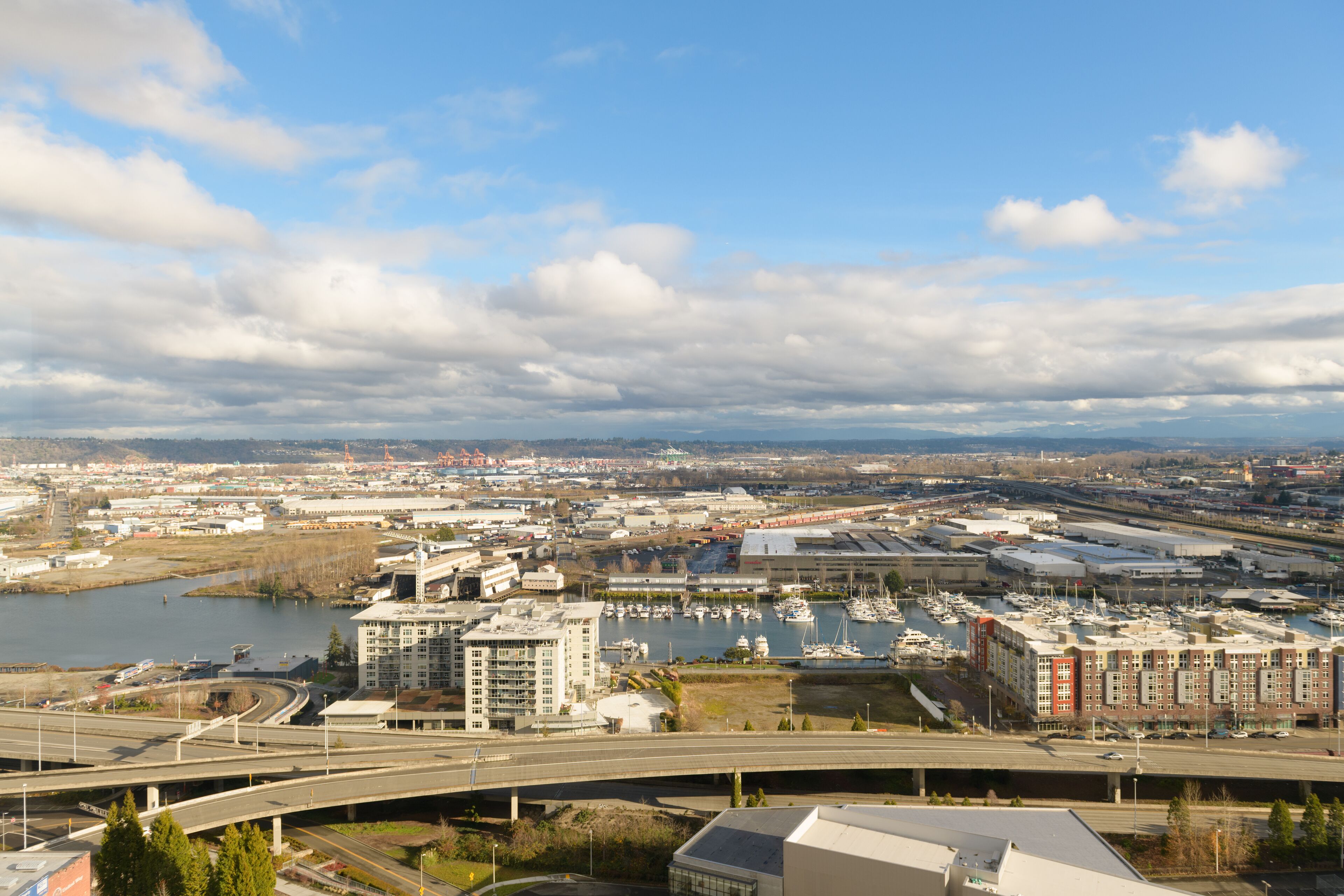 executive suite, 1 king bed with sofa bed, city view, corner (city view) | view from room