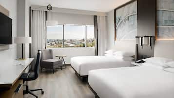 Room, 2 Queen Beds, Non Smoking, City View | Premium bedding, in-room safe, individually furnished, desk