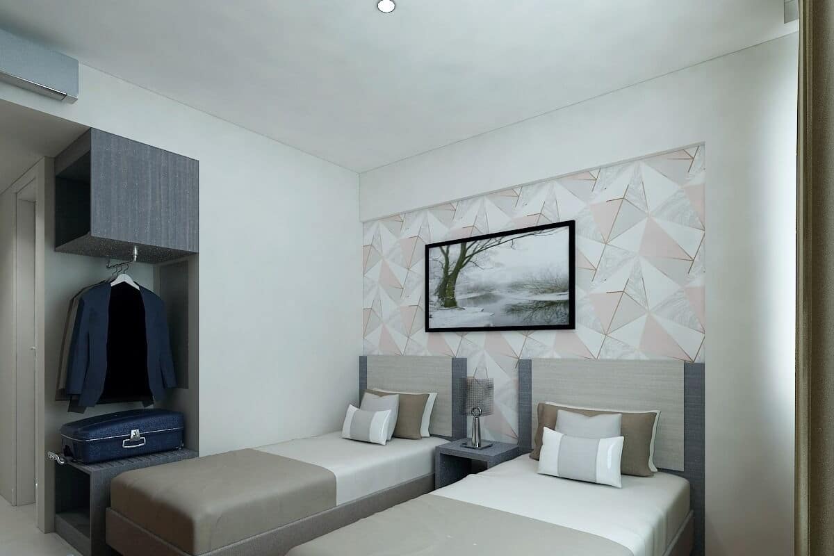 Camera Superior con letto matrimoniale o 2 letti singoli | Una scrivania, tende oscuranti, Wi-Fi gratuito, lenzuola