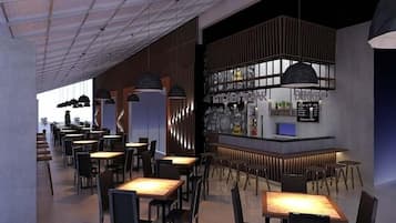 Breakfast, lunch and dinner served