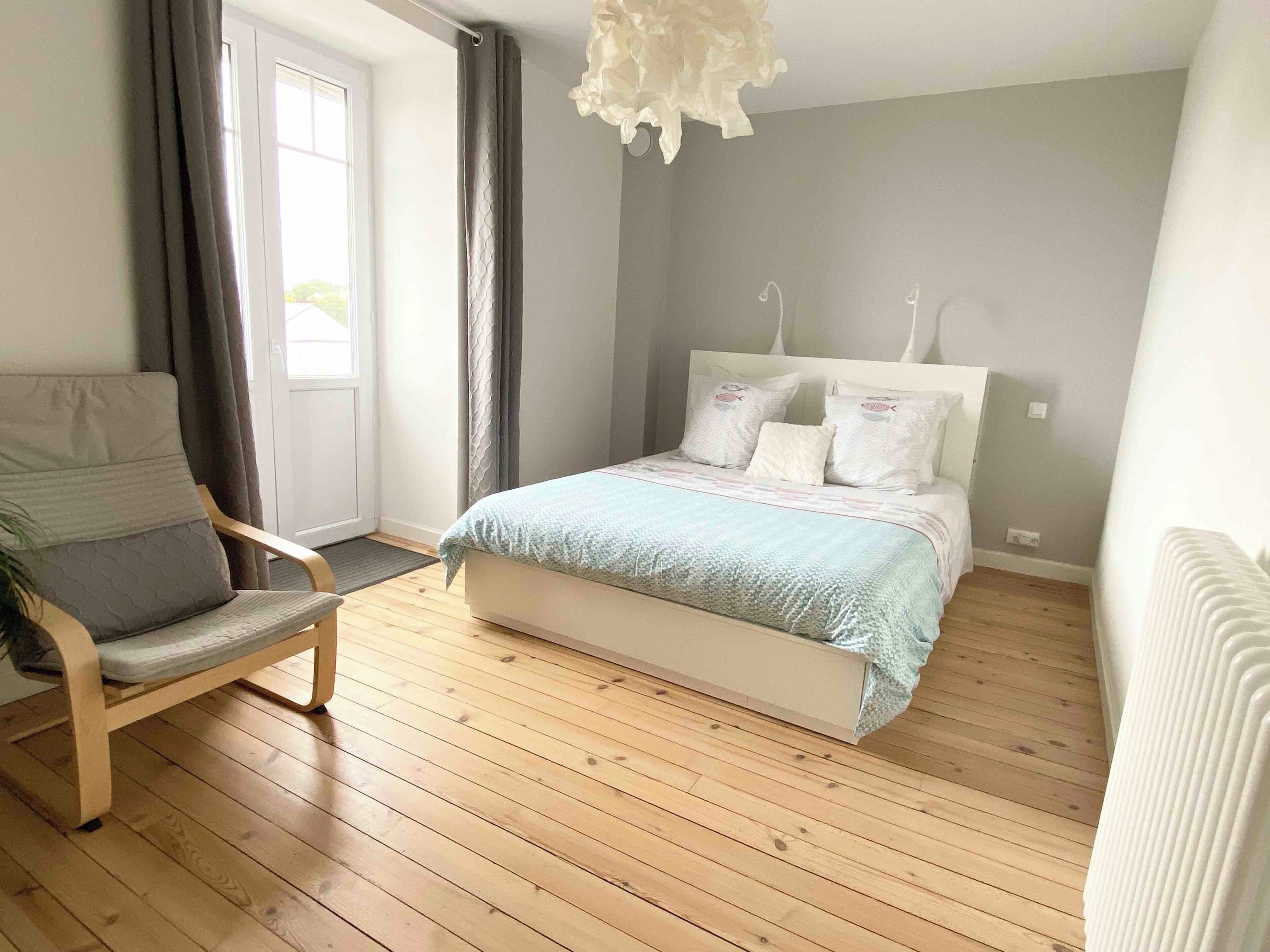 Business-Apartment, 2 Schlafzimmer, Küche, Meerblick | 2 Schlafzimmer, hochwertige Bettwaren, individuell dekoriert