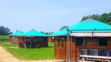 Overnatningsstedets facade