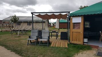 Overnatningsstedets facade