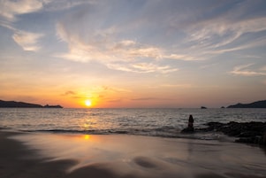 Una playa cerca, toallas de playa
