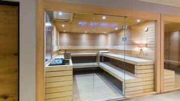 Sauna, tina de hidromasaje, aguas termales y baño turco o hammam