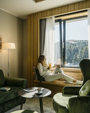 Deluxe Room | Minibar, in-room safe, desk, laptop workspace - Gorski Hotel & Spa (Raška)