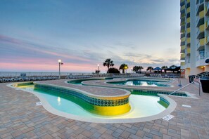 Indoor pool, outdoor pool