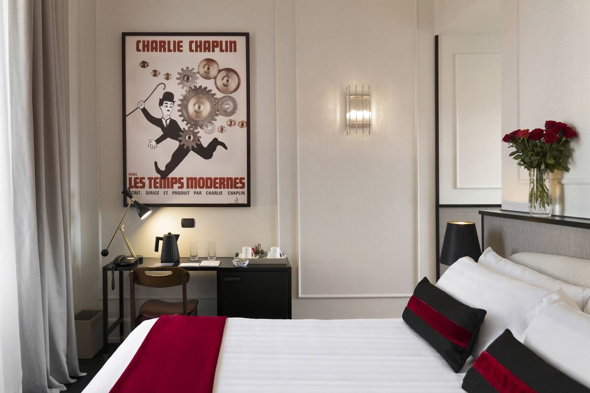 Superior-Doppelzimmer (Alba) | Hochwertige Bettwaren, Daunenbettdecken, Pillowtop-Betten, Minibar