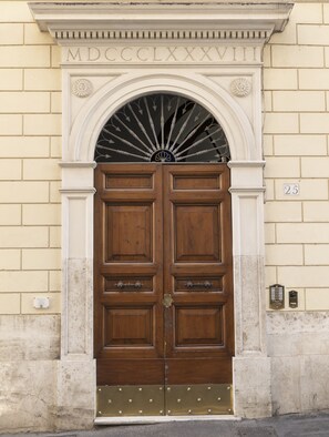 Façade de l’hébergement
