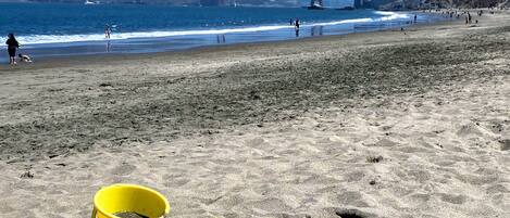 Beach nearby, beach towels
