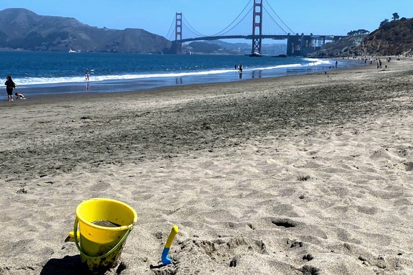 Beach nearby, beach towels