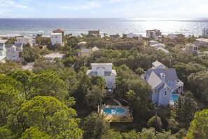 House, 4 Bedrooms | Aerial view - Beach Baby by Five Star Properties (Santa Rosa Beach)