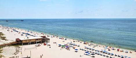 Appartement, Meerdere bedden (San Carlos 1001) | Strand | Accommodatie ligt op het strand, wit zand