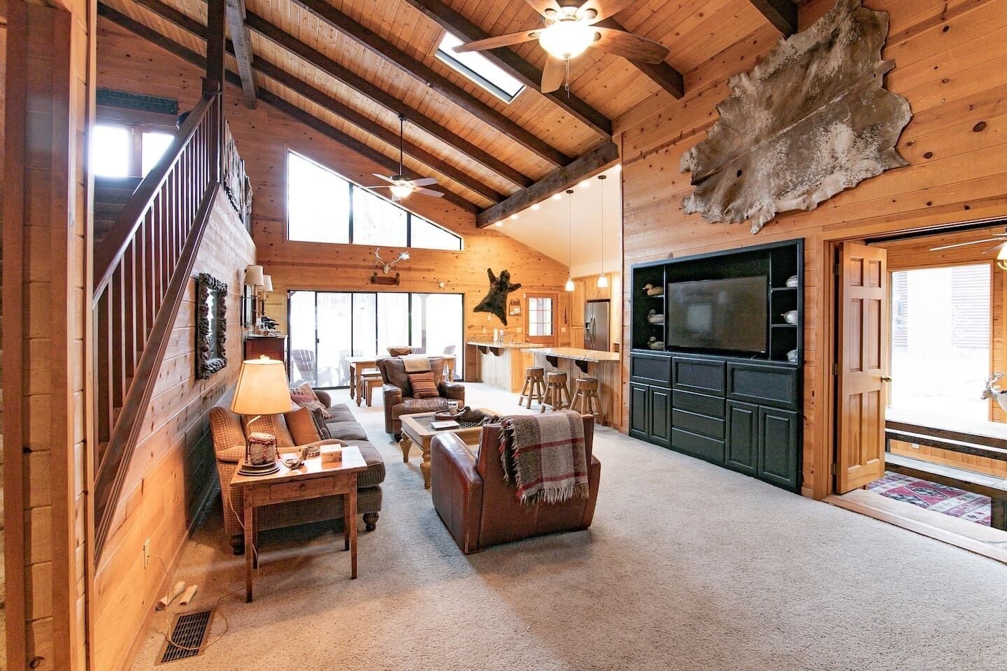 Geronimo on the 18th hole of Golf Course