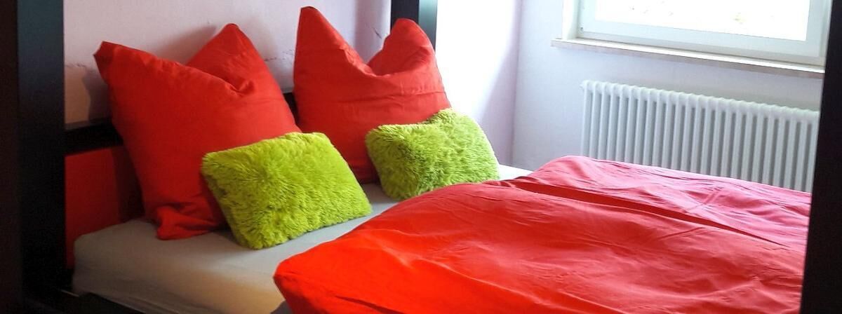 Ferienhaus in unmittelbarer Umgebung der Wellnessoase Bad Füssing-Schlafzimmer