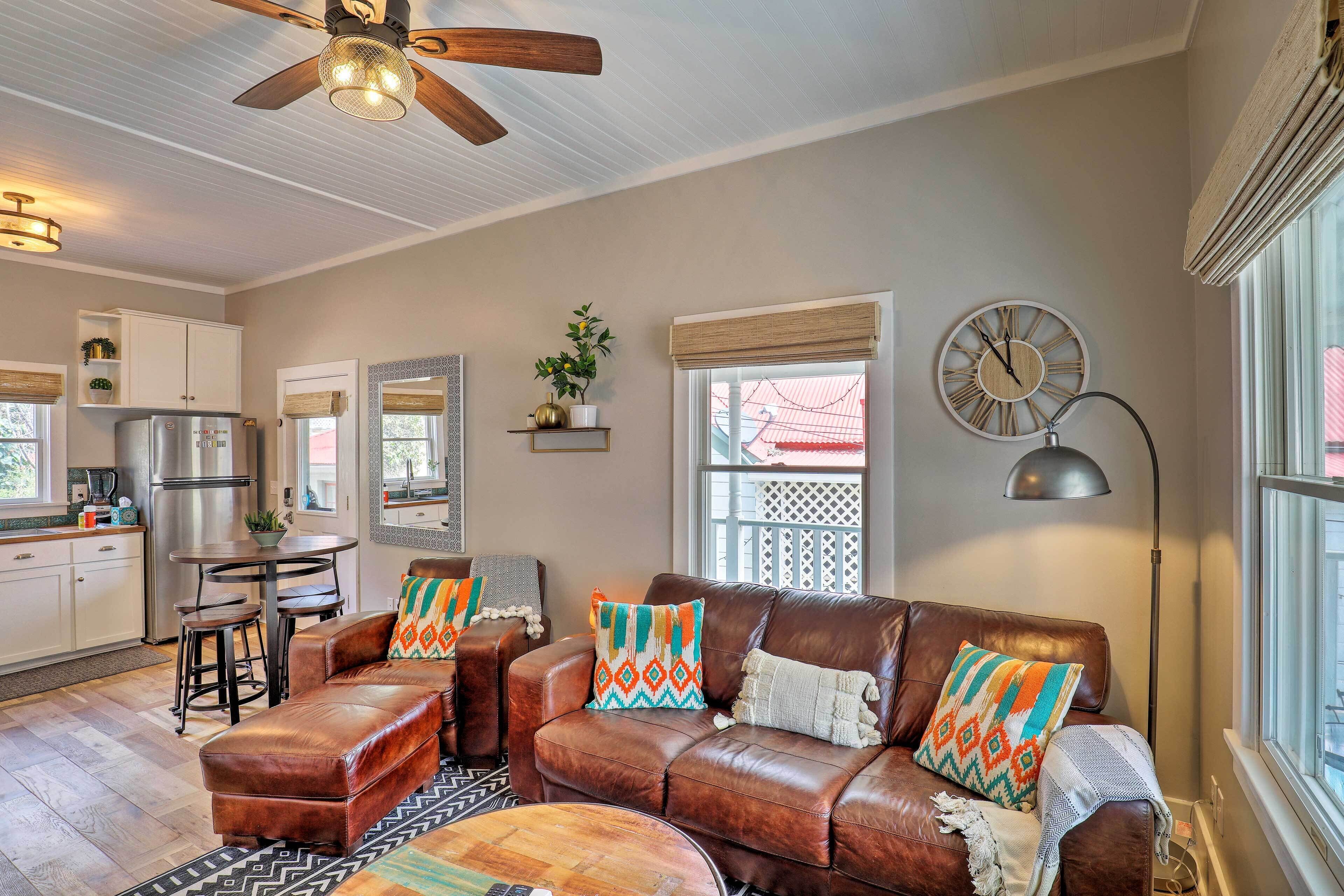 Charming Home w/ Balcony - Walk to Main Street!