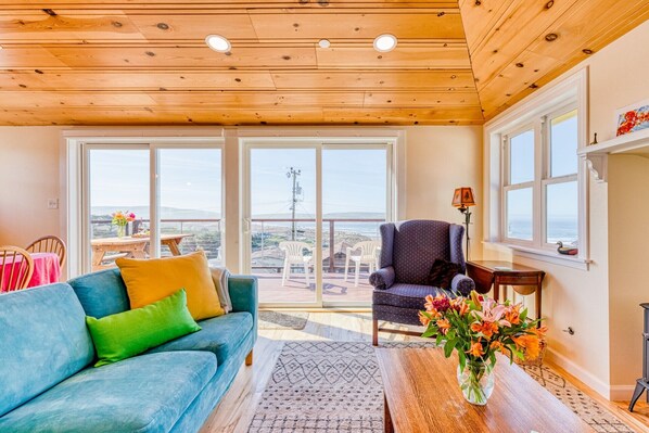 Een smart-tv, een open haard, een dvd-speler en boeken