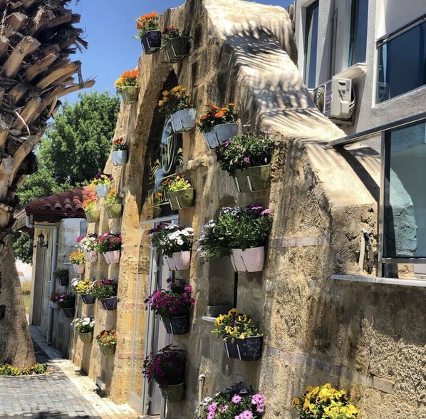 Façade de l’hébergement