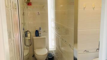 Basic Quadruple Room, 2 Bedrooms, Non Smoking, Mountain View (PLS CONTACT HOTEL FOR SPECIAL CHECK IN | Bathroom | Shower, slippers, towels