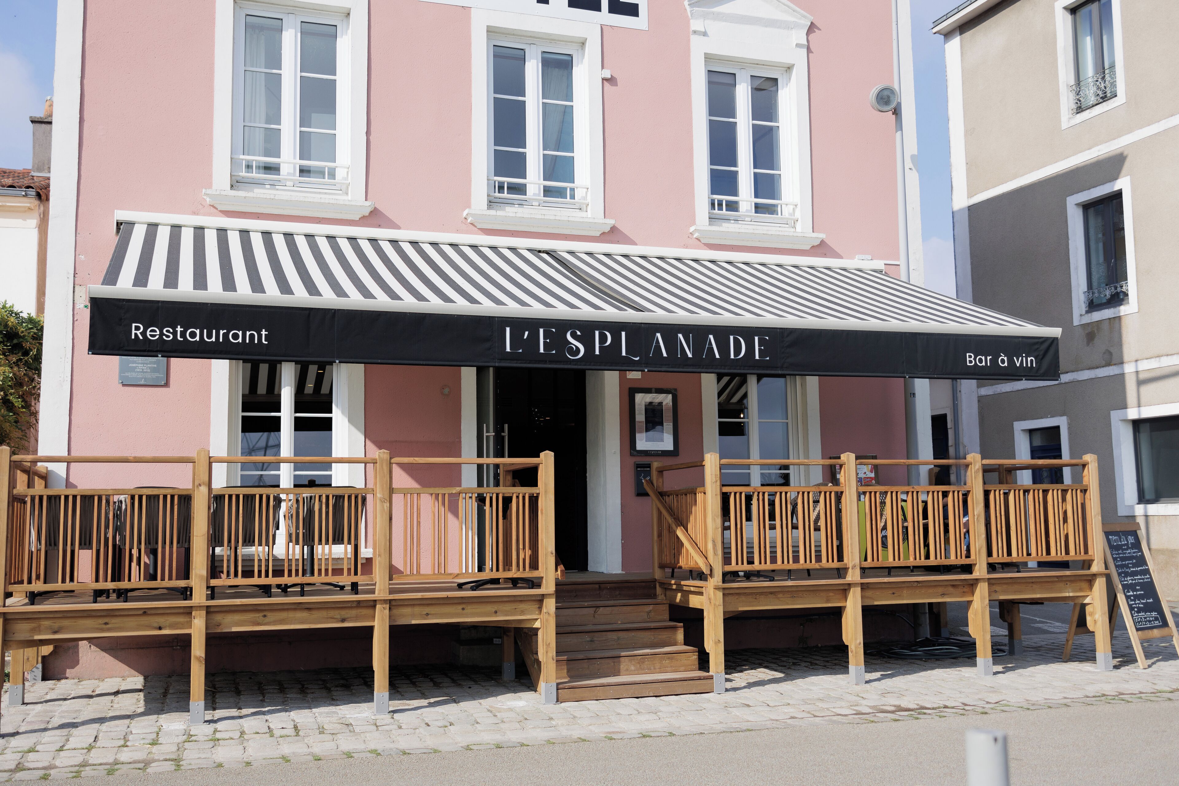 Voorkant van accommodatie