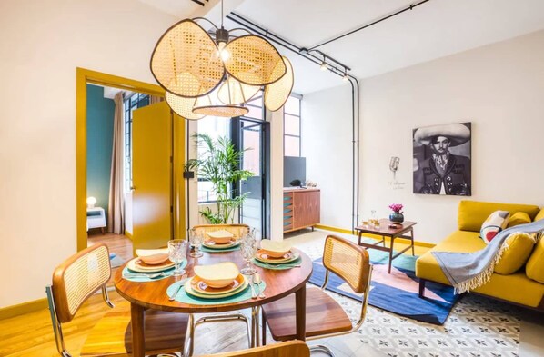 Interior - Miravalle I 1 BDR Next to Parque Mexico in Condeza (Mexico City)