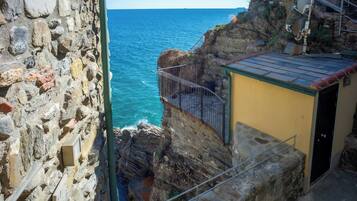 Blick von der Unterkunft