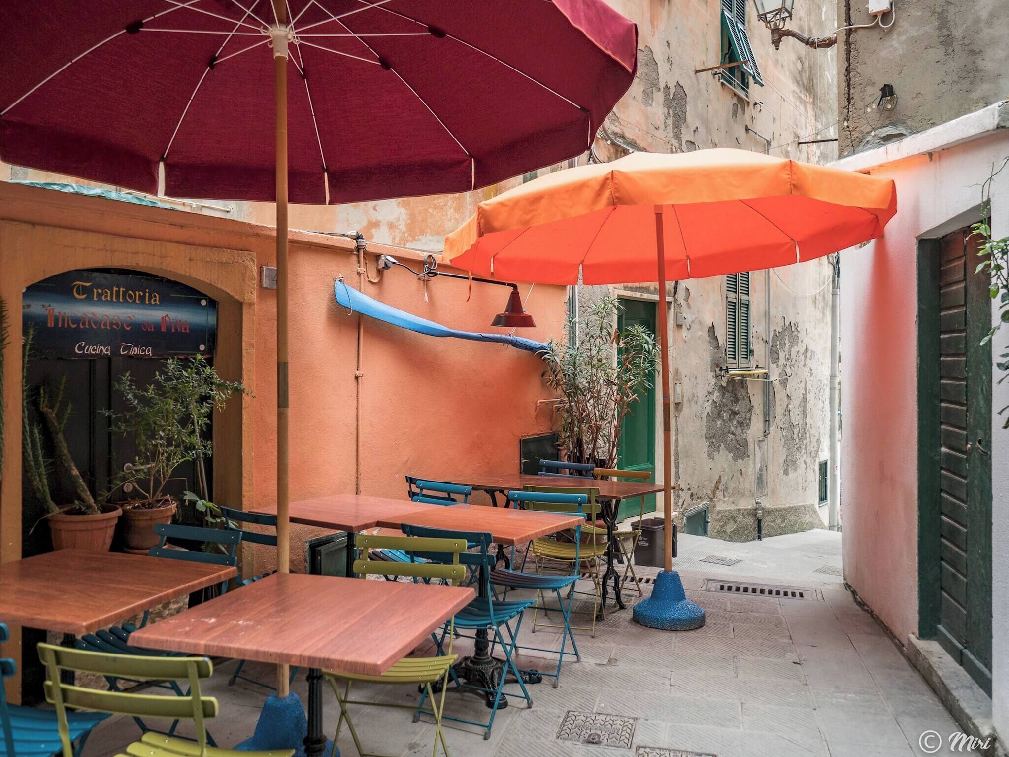 Udendørs spisemuligheder