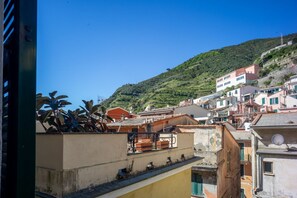 Blick von der Unterkunft