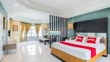 Phòng đôi Deluxe | Minibar, truy cập Internet không dây miễn phí, bộ trải giường