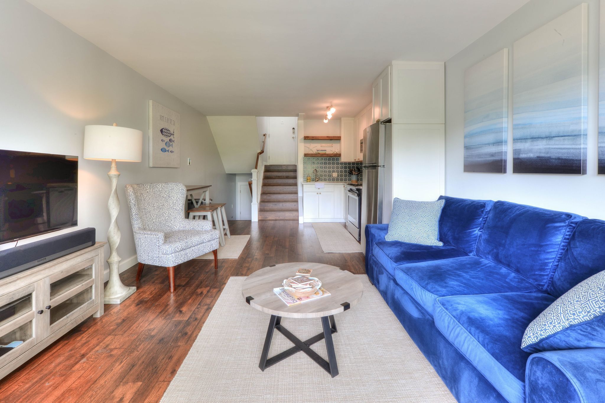 Gorgeous  renovated property in town & walking distance to the beach & shops