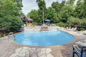 Außenpool, beheizter Pool