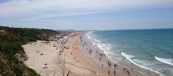 Apartment 100 meters from the promenade and beach. Incredible rooftop views.