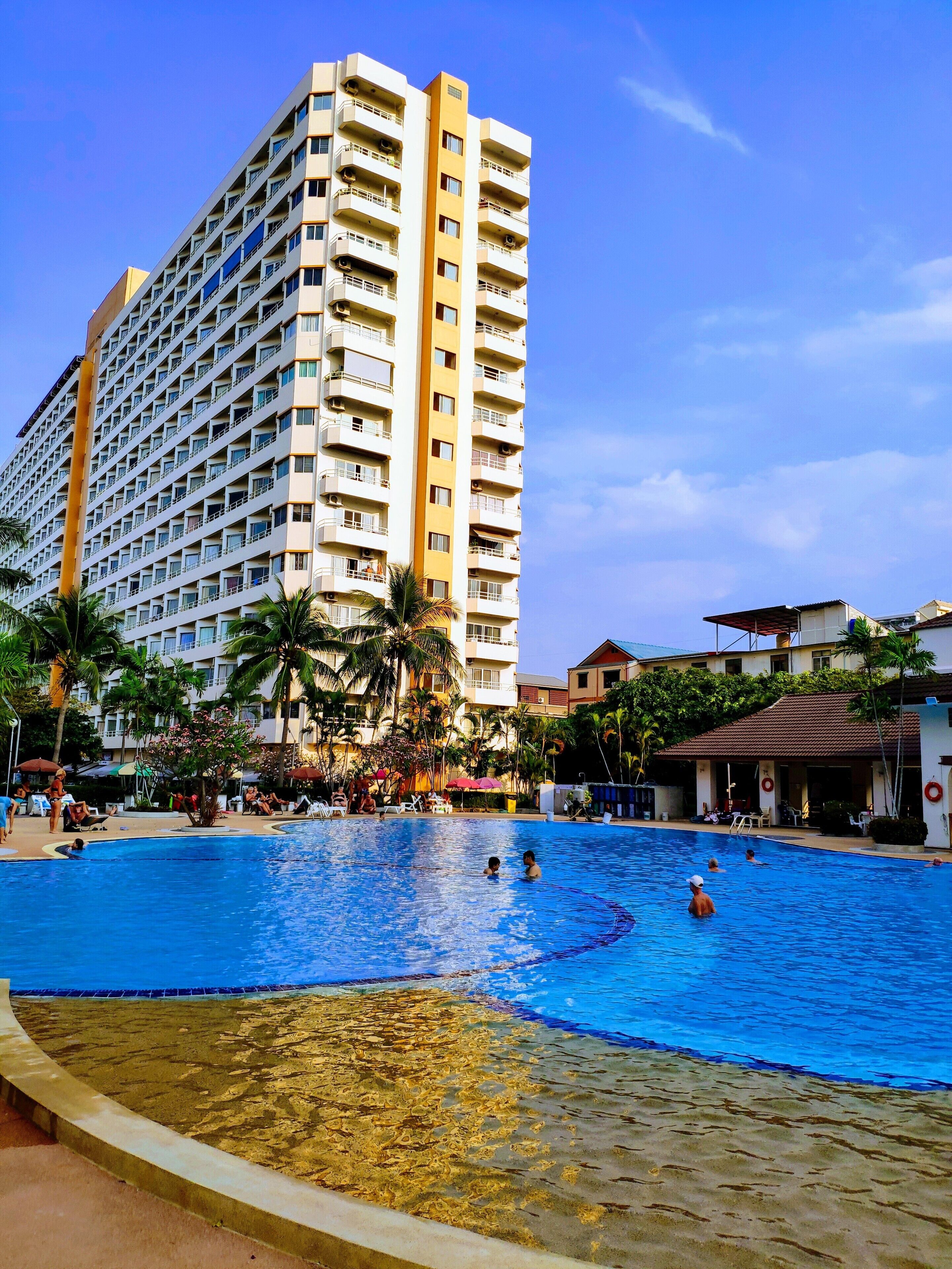 Alberca al aire libre 