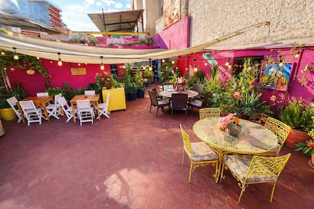 露台. 自由精神瓜达拉哈拉青年旅舍