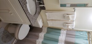 Bathroom - Stylish 3BR House in Ocho Rios w/AC, Pool & Gym (Ocho Rios)