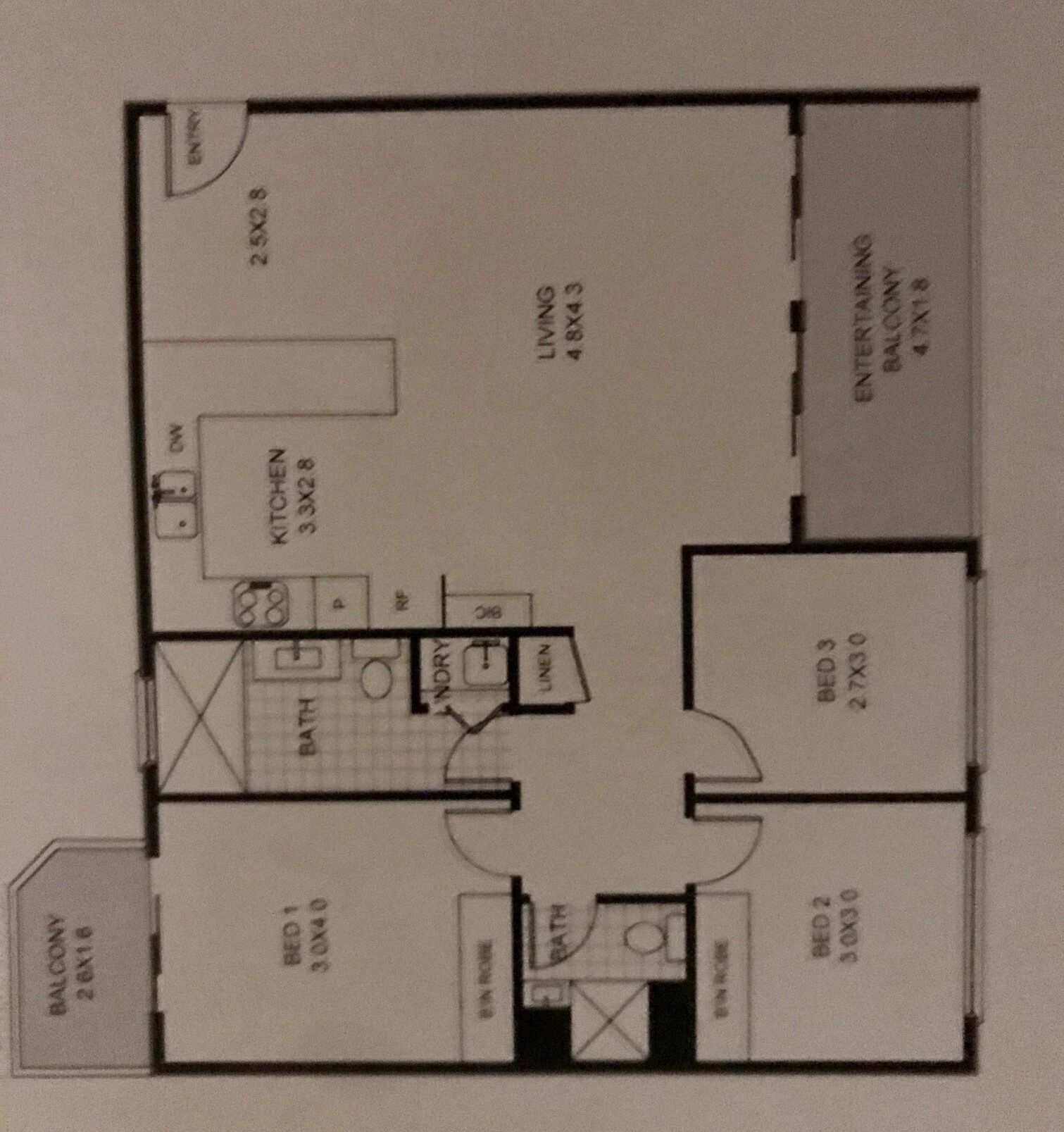 Beachside 3 bedroom apartment — image 2