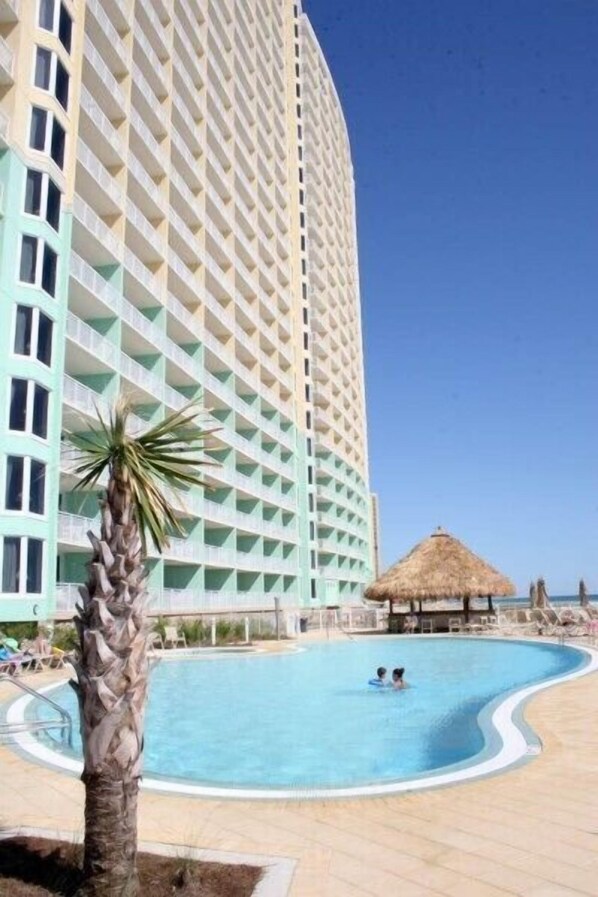 Indoor pool, a heated pool
