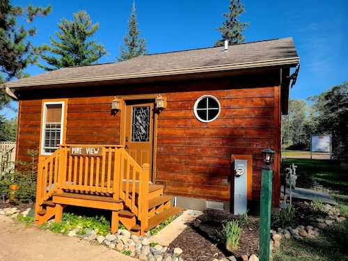Pineview Cabin at Bayview Cabin Resort on Picturesque Northwoods Lake in Wi.