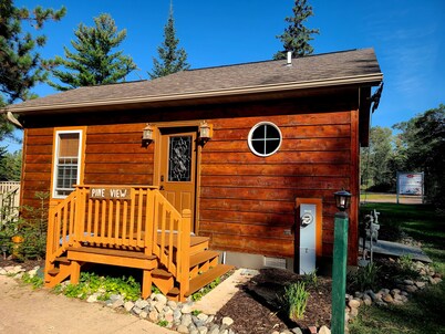 Pineview Cabin at Bayview Cabin Resort on Picturesque Northwoods Lake in Wi.