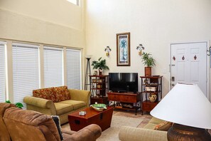 Condo, 2 Bedrooms | Living area - Morningbreeze 1302 2 Bedroom Condo by RedAwning (South Padre Island)
