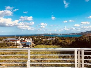 View from property - Blue moon in Sesokojima (Motobu)