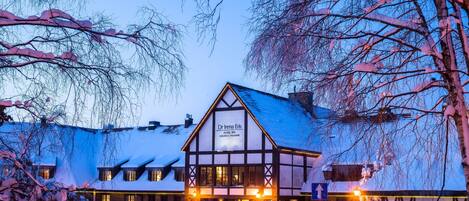 Façade de l’hébergement