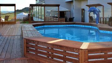 Seasonal outdoor pool