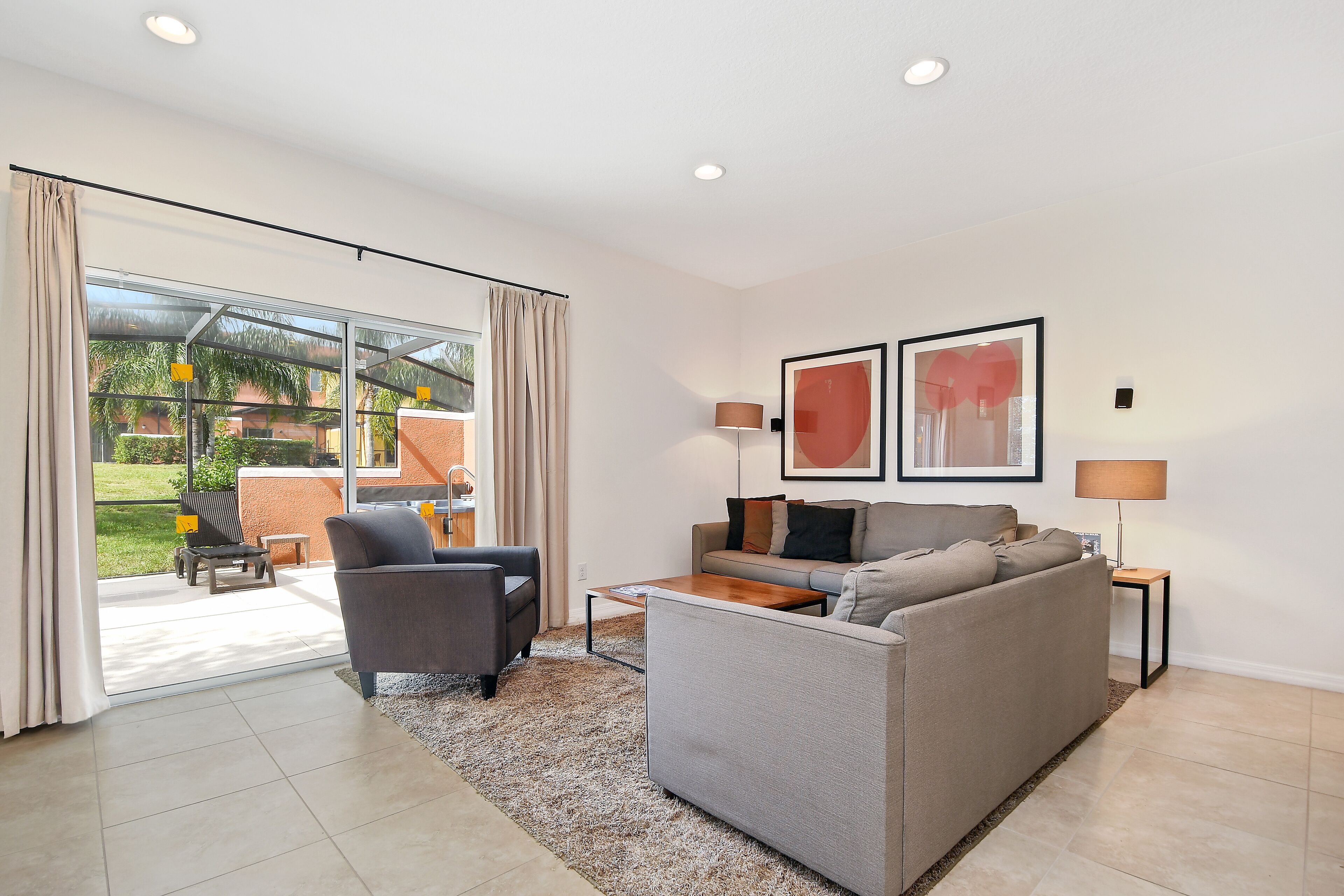 Maison mitoyenne, 3 chambres | Salle de séjour