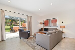 Maison mitoyenne, 3 chambres | Salle de séjour