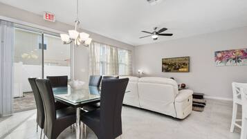 Townhome, 4 Bedrooms | Living area | 60-inch flat-screen TV with cable channels, Smart TV, Netflix
