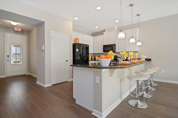 Townhome, 4 Bedrooms | Private kitchen - Stunning 4Bd Sleeps9 w Jacuzzi Close to Disney @ Compass Bay 5113 (Kissimmee)