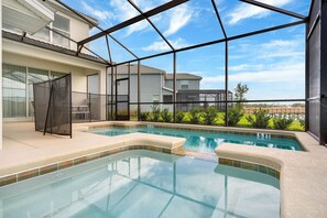 Indoor pool, outdoor pool, sun loungers, lifeguards on site - 5 Bedroom Single Family @ Storey Lake Resort Close to Disney 4759 (Kissimmee)