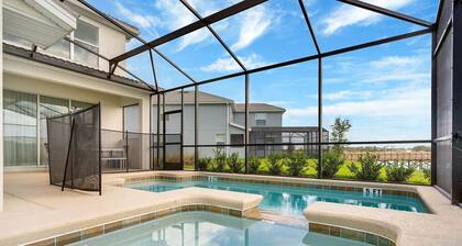 5 Bedroom Single Family @ Storey Lake Resort Close to Disney 4759