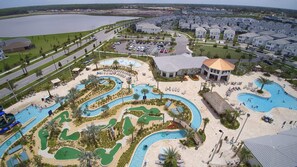 Aerial view - Gorgeous Two Bedroom Apt Close to Disney 306 4721 @Storey Lake Resort (Kissimmee)